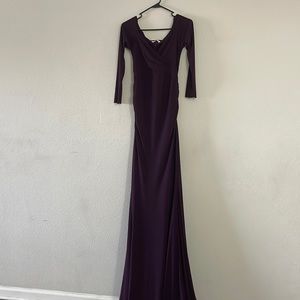 Long maternity photoshoot dress